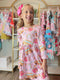 Bowtism Boho School Bus Twirl Dress with Matching Bow - Bowtism